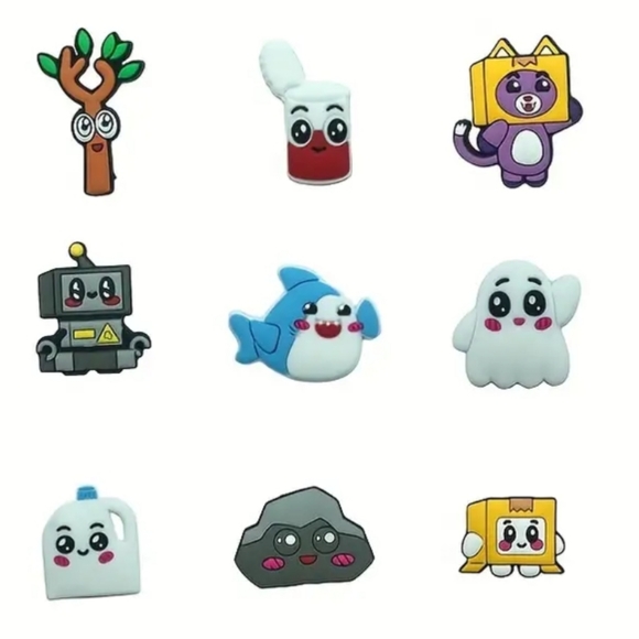 4/$20 NEW Lanky Box Croc Charms jibbets *D - Picture 1 of 1